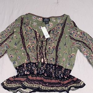 Francescas Size L Long sleeve Top